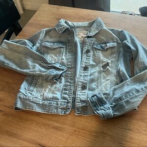 Mudd Light Blue Denim Jacket for Women